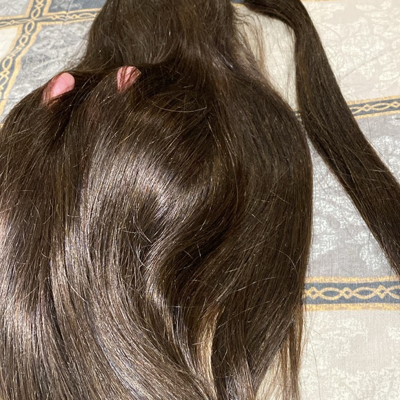 24" Remy Real Human Hair Pony Tail - Picture 10 of 12